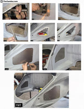 Load image into Gallery viewer, #BY01 Washburn Windows: Carburetor / Engine Bay Access Panels for Bug (large version)