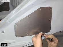 Load image into Gallery viewer, #BY01 Washburn Windows: Carburetor / Engine Bay Access Panels for Bug (large version)
