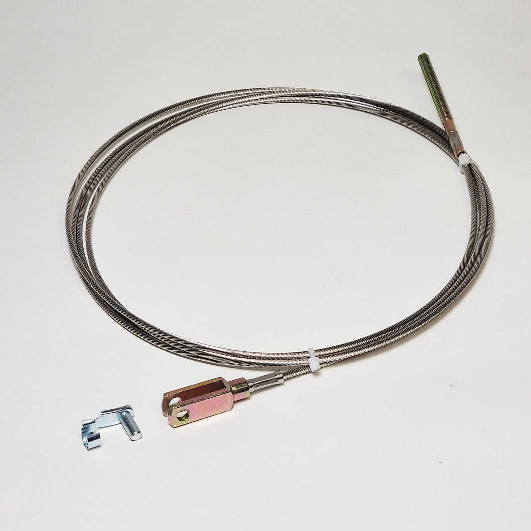 #C08 Bus: Heavy Duty Stainless Steel Clutch Cable, 1972- 1979
