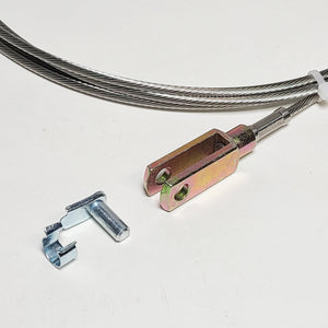 #C08 Bus: Heavy Duty Stainless Steel Clutch Cable, 1972- 1979