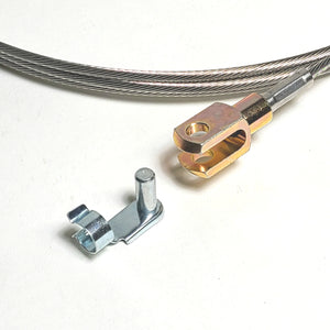 #C06 Bus: Heavy Duty Stainless Steel Clutch Cable, 1950-1959 & 1962-1967