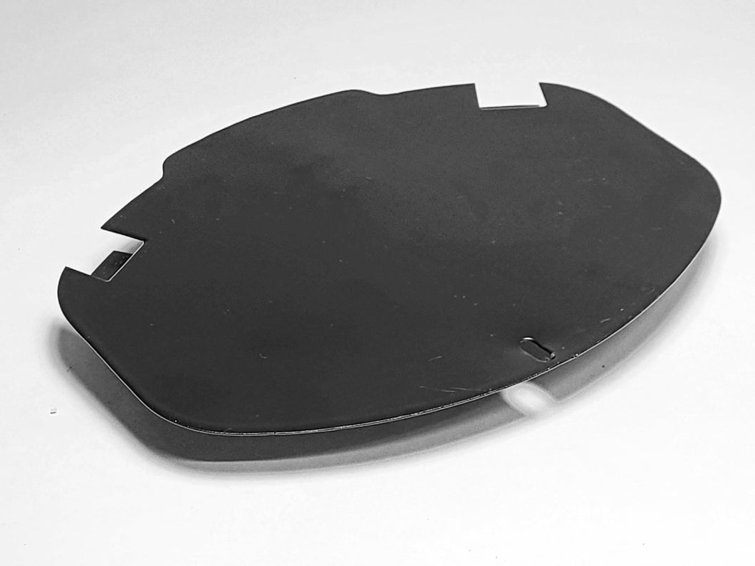 #R14 Chassis: Inspection Cover for Rear Shift Rod, Original VW German, Refurbished