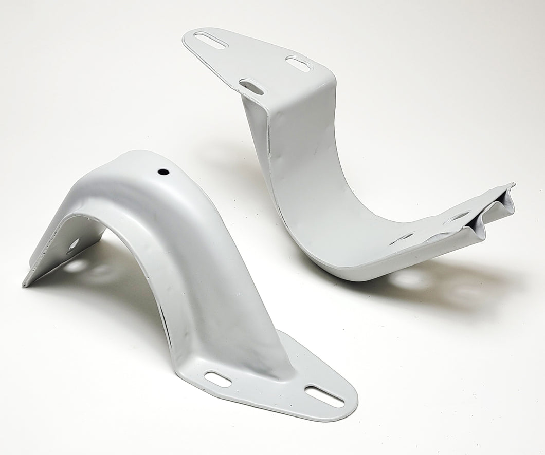 #R19 Decklid Mounting Brackets--Pair (powdercoated & primed original VW)