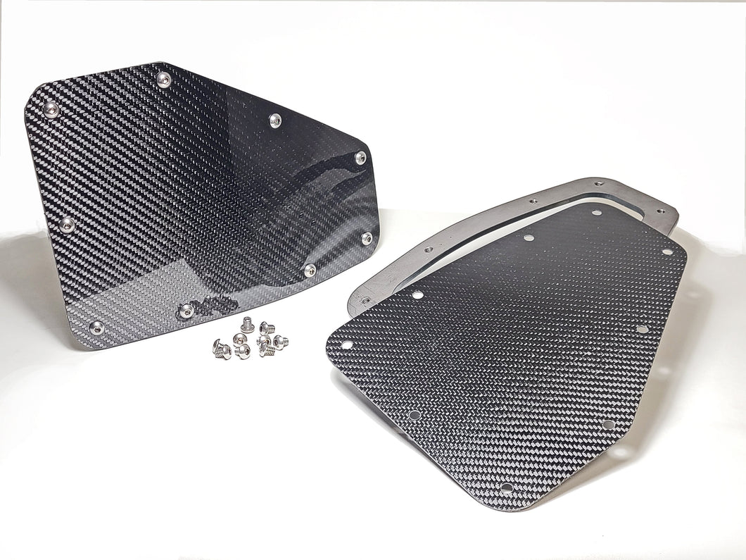 #BY01-CF  Big Washburn Windows with Carbon Fiber Covers