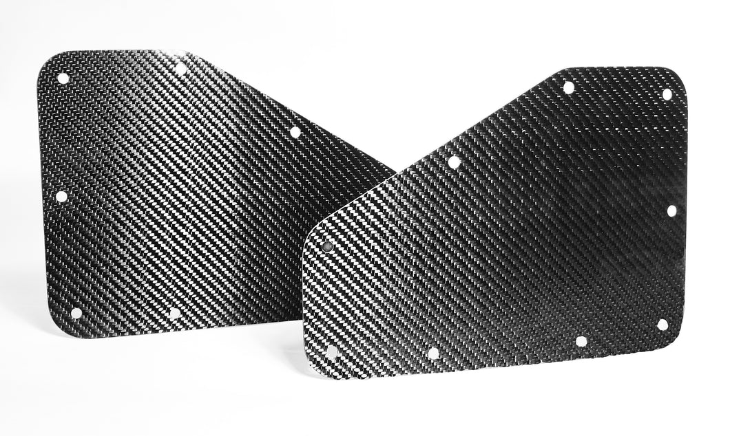 #BYCF-01 Carbon Fiber Panels for Washburn Big Window Carb Kits