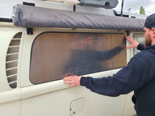 Load image into Gallery viewer, #BS03 Bus: Aluminum Bay Window Rear &#39;n&#39; Side Delete Panels

