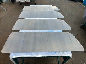 #BS03 Bus: Aluminum Bay Window Rear 'n' Side Delete Panels