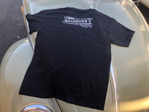 #WT01 Clothing: T-Shirt: Original Washburn's Metal Retro Version Short Sleeve