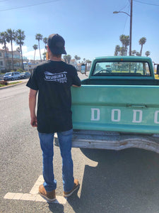 #WT01 Clothing: T-Shirt: Original Washburn's Metal Retro Version Short Sleeve