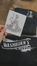 Load and play video in Gallery viewer, #WS03 Sticker: Washburn’s Metal Skeleton
