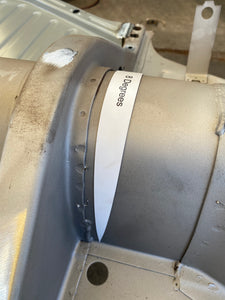 #T14 Tool: VW Framehead Magnetic Caster Cut Templates Type 1, Ghia & Thing