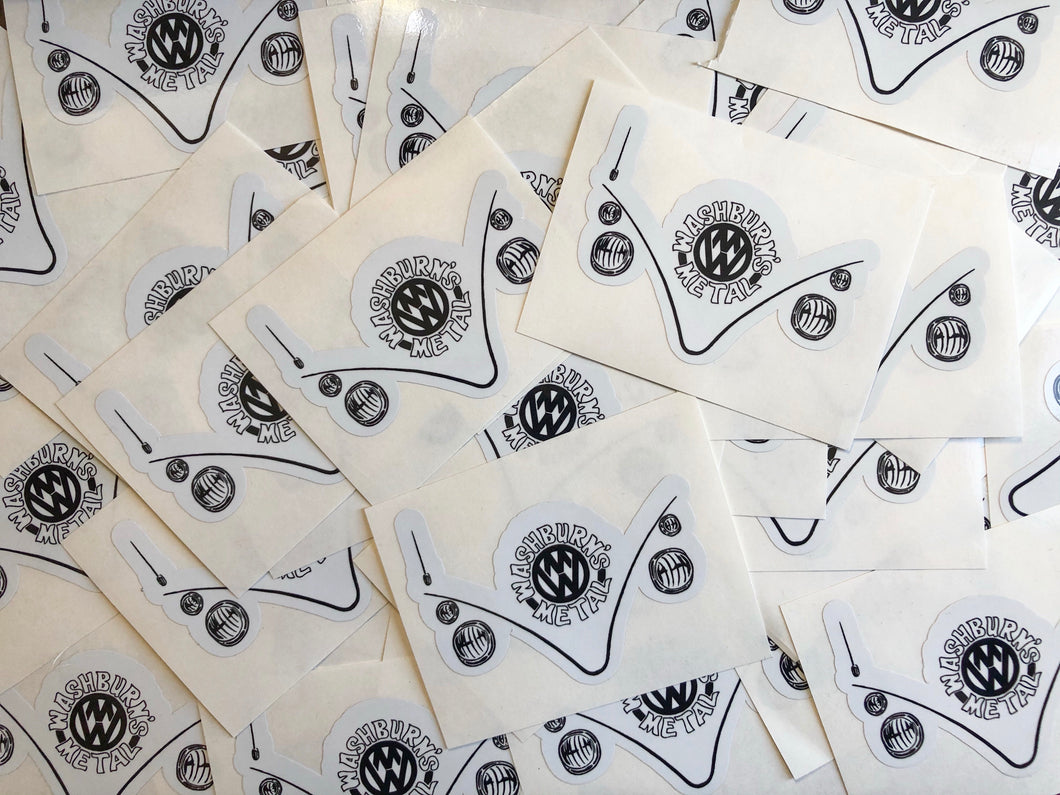 #WS04 Sticker: Washburn’s Metal Bus Front End Sticker