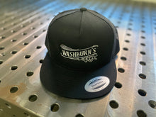 Load image into Gallery viewer, #WH01 Clothing: Washburn&#39;s Metal Trucker Hat
