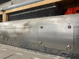 #CH29 Tunnel Access Plate Kit (Non-Flush)  All Years Beetle, Type 3, Ghia & Thing