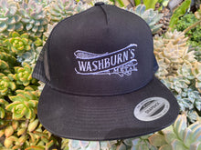Load image into Gallery viewer, #WH01 Clothing: Washburn&#39;s Metal Trucker Hat

