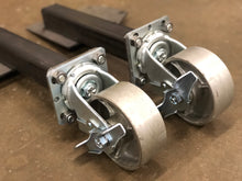 Load image into Gallery viewer, #T03 Bus: 4-Leg Rolling Transport Kit 1955-1970
